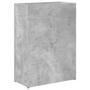 vidaXL Stojalo za dežnik Betonsko siva 40 x 20 x 55,5 cm