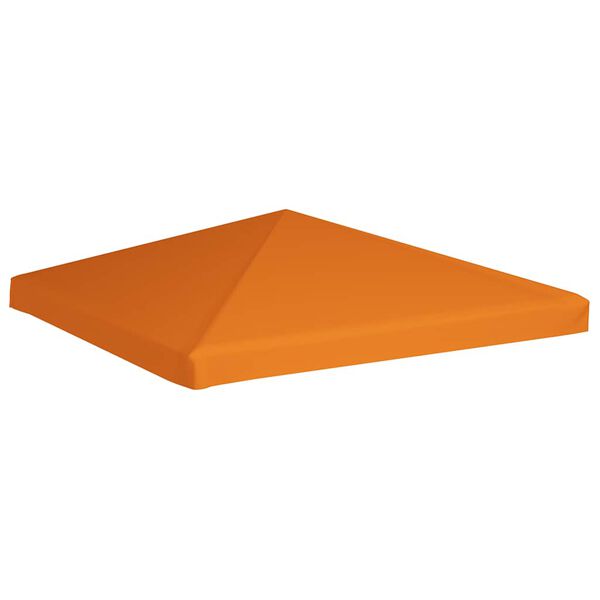 vidaXL Streha za paviljon 310 g/m&sup2; 3x3 m oranžna