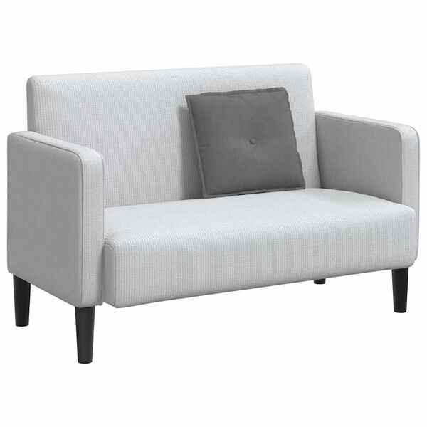 vidaXL Poglavni vzglavnik Temno siva 50 x 45 cm Mikrofiber tkanina