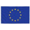 vidaXL Evropska zastava 90x150 cm