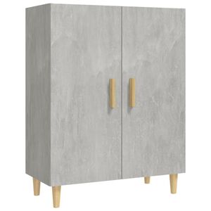 vidaXL Komoda betonsko siva 70x34x90 cm konstruiran les