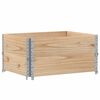 vidaXL Paletni okvirji 2 kosa 80x60 cm trdna borovina