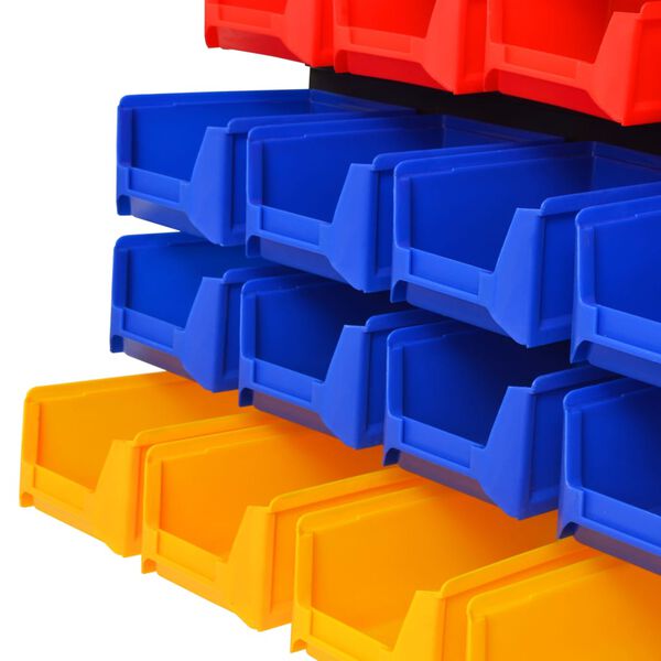 vidaXL Stenski garažni organizator za orodje