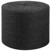 vidaXL Vrv iz jute 6 mm Črna 100% Tossa jute
