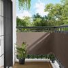 vidaXL Balconska mreža Taupe 100 x 600 cm Oxford tkanina