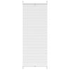 vidaXL Plise Harmonika Zavese velikost 40 x 125 cm Bele barve