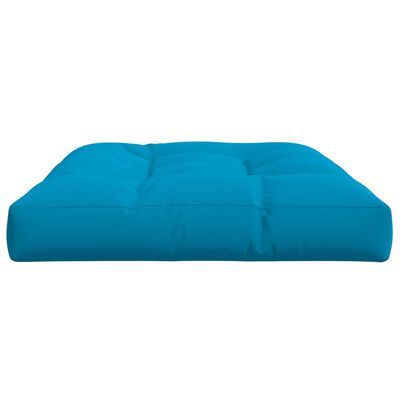 vidaXL Blazina za kavč iz palet modra 120x80x12 cm
