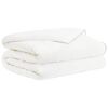 vidaXL Odeja 240x260 cm Poletje 200 GSM Avstralska volna Bela