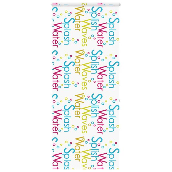 vidaXL Rolo zavesa za prho s kaseto 90x240 cm širina tkanine 86 cm