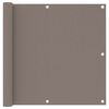 vidaXL Balkonsko platno taupe 90x300 cm oksford blago