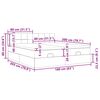 vidaXL Otomanski posteljni okvir z vzmetnicami zelen 160x200 cm žamet