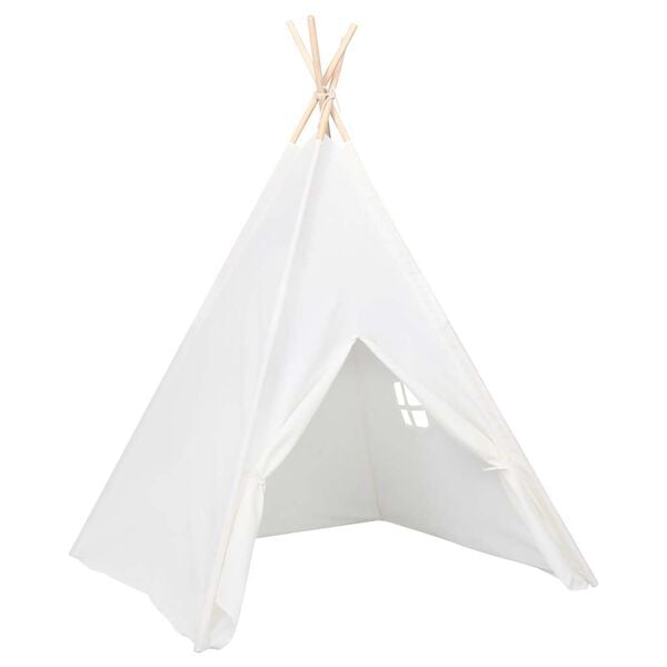 vidaXL Otro&scaron;ki tipi &scaron;otor z vrečo peach skin bel 120x120x150 cm