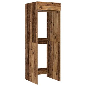 vidaXL Omara za pralni stroj z vrati Star les 67,5 x 68 x 200 cm