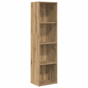 vidaXL Knjižna omara artisan hrast 40x30x152 cm inženirski les