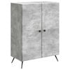vidaXL Strani &scaron;al Betonsko siva 66 x 34,5 x 90 cm Inženirski les