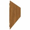 vidaXL Robniki za trato 10 kosov 15x103 cm prilagodljivi corten jeklo