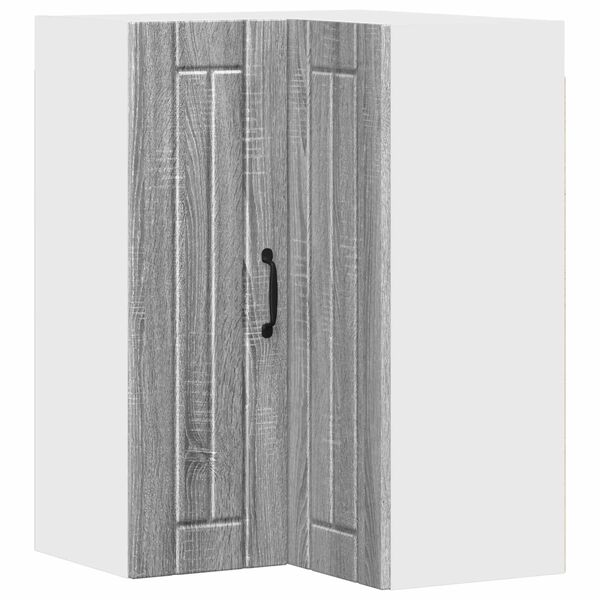 vidaXL Kuhinjski element Lucca Siva Sonoma 57 x 57 x 80 cm