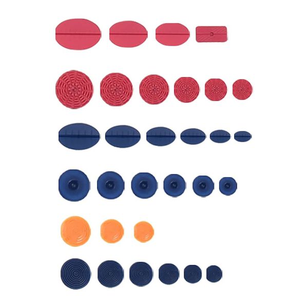 vidaXL 76-delni komplet orodja za popravilo karoserije brez barvanja