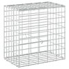 vidaXL Gabion z 5 mm žico in mrežo 5x10 cm 50x30x50 cm Pocinkano jeklo