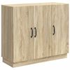 vidaXL Strani &scaron;al Sonoma hrast 89 x 34,5 x 77 cm Inženirski les