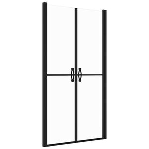 vidaXL Vrata za tu&scaron; prozorna ESG (73-76)x190 cm