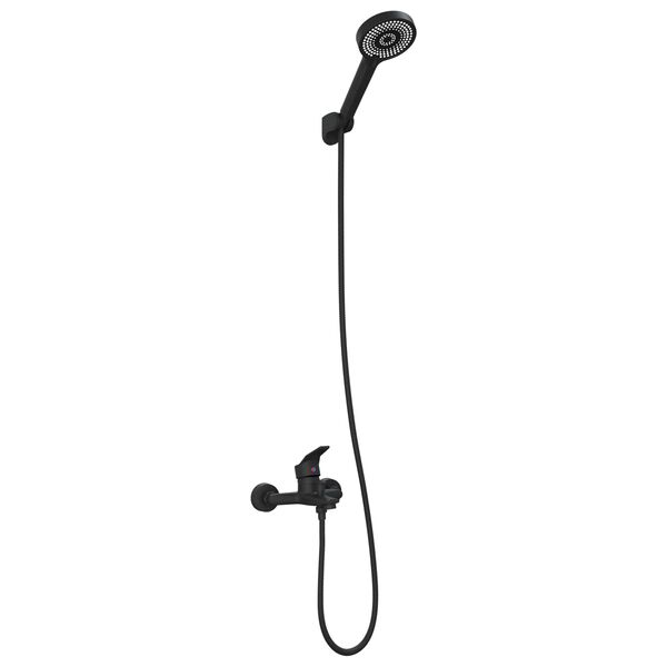 vidaXL Komplet tu&scaron; glav Črna G 1 / 2 palca