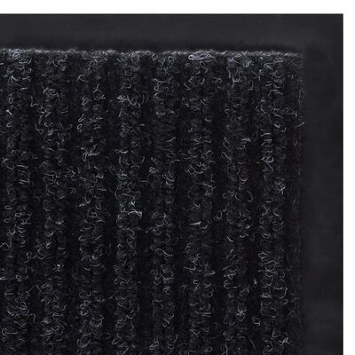 PVC Predpražnik Črne Barve 90 x 60 cm