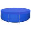 vidaXL Pokrivalo za bazen PE okroglo 460 cm 90 g/m&sup2;