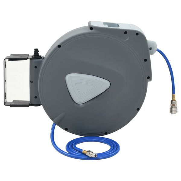 vidaXL Kolut za navijanje pnevmatske cevi 1/4" 30 m