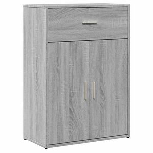 vidaXL Komoda siva sonoma 60x30x84 cm inženirski les