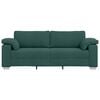 vidaXL Kavč Temno zelena