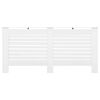vidaXL Pokrov za radiator bel 172x19x81,5 cm MDF