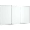 vidaXL Magnetna tabla zložljiva 150x100x1,7 cm aluminij