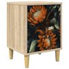 vidaXL Nočna omarica LOCHEM Sonoma hrast 36 x 33 x 50 cm