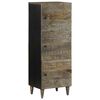 vidaXL Visoka omarica 40x33x110 cm trden mangov les