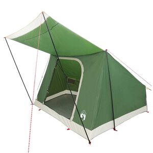 vidaXL Kamperski &scaron;otor s streho Zelena 282 x 225 x 154 cm tafeta
