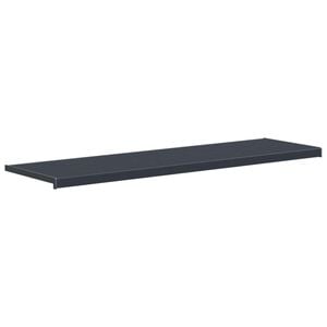 vidaXL Okenski nadstre&scaron;ek Antracit z lesnim vzorcem 120 x 40 x 4,5 cm