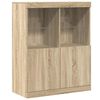 vidaXL Bivak Sonoma Oak 81x37x100 cm Inženirski les