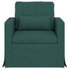 vidaXL Kavč Temno zelena