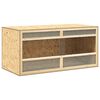 vidaXL Terarij iz konstruiranega lesa 100x47x47 cm