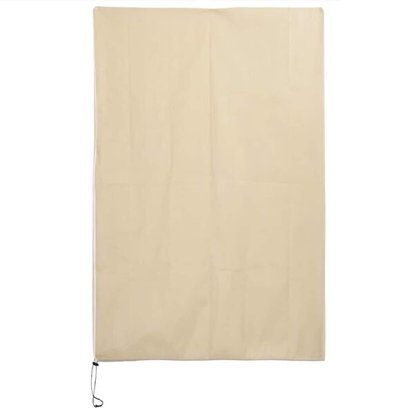 vidaXL Koprena za rastline iz flisa z zadrgo 2 kosa 70 g/m&sup2; 1x1,55 m