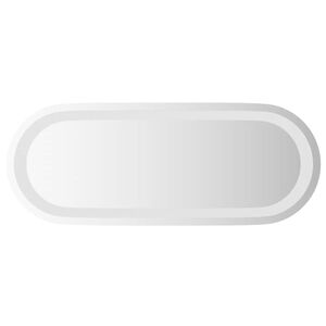 vidaXL LED kopalni&scaron;ko ogledalo 50x20 cm ovalno