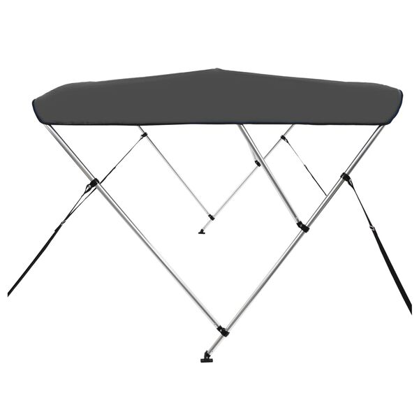 vidaXL Bimini tenda s 3 loki antracitna 183x196x137 cm