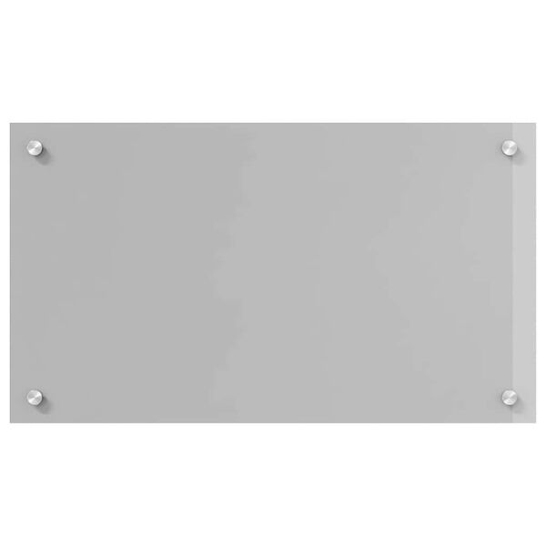 vidaXL Za&scaron;čita za kuhinjo 2 pcs Svetlo siva 70 x 40 cm kaljeno steklo