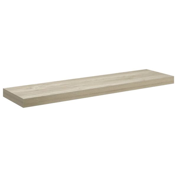 vidaXL Stenska polica barva hrasta 90x23,5x3,8 cm MDF