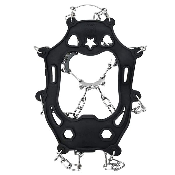 vidaXL Cepin za čevlje Črna L