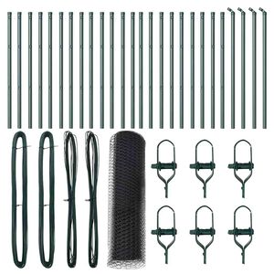 vidaXL Steber ograje. Siva