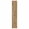 vidaXL Knjižna omara artisan hrast 66x30x130 cm inženirski les