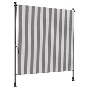 vidaXL Zunanja Rolfa Antracitna in bela 100 x 270 cm