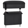 vidaXL Avtomobilski naslon za roke univerzalen črn 23x8x(30-38) cm ABS
